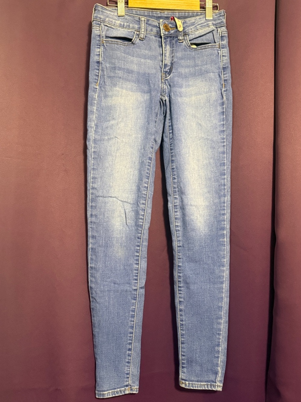 SO Light Blue Skinny Stretch Jeans